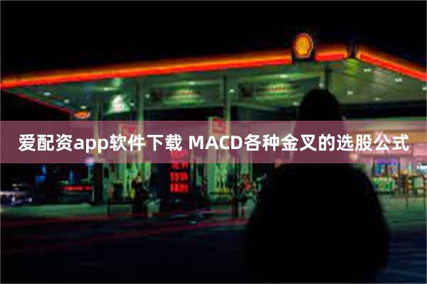 爱配资app软件下载 MACD各种金叉的选股公式